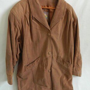 Womens Adventure Bound Thinsulate Leather Jacket by Wilsons Size M